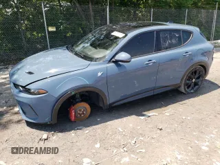 2024 Dodge Hornet R/T Plus with VIN ZACPDFDW5R3A14706, listed as a Copart auction lot 59737115 with 16,076 mi miles and Salvage title. Bid and sale history available at DreamBid. Image 1.