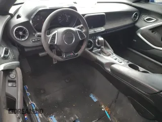 2018 Chevrolet Camaro ZL1 with VIN 1G1FK1R65J0160306, listed as a Copart auction lot 45233055 with Not Provided miles and Salvage Title. Bid and sale history available at DreamBid. Image 8.