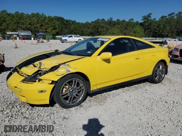 2002 Toyota Celica GT z VIN JTDDR32T520124042, wystawiony jako Copart lot #73662324 z przebiegiem 249 049 mil mil oraz Szkoda całkowita • Salvage title. Historia ofert i sprzedaży dostępna na DreamBid. Obrazek 1.
