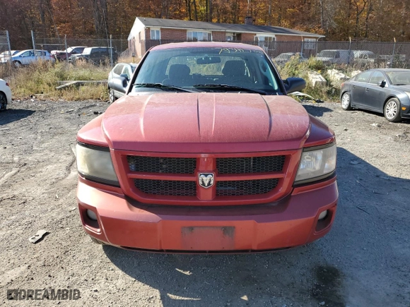 2010 Dodge Dakota Bighorn/Lonestar with VIN 1D7CW3GK1AS234924, listed as a Copart auction lot 79342704 with 98,057 mi miles and Clean Title. Bid and sale history available at carsss.com. Image 5.