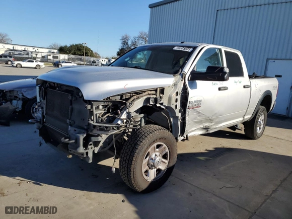 2018 Ram 2500 Tradesman with VIN 3C6UR5CL1JG418372, listed as a Copart auction lot 46505005 with 93,960 mi miles and Salvage Title. Bid and sale history available at carsss.com. Image 1.
