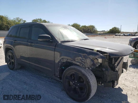 2023 Jeep Grand Cherokee Altitude with VIN 1C4RJGAG4PC551629, listed as a Copart auction lot 77394954 with 53,338 mi miles and Salvage title. Bid and sale history available at DreamBid. Image 4.