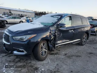2019 Infiniti QX60 Luxe with VIN 5N1DL0MM6KC523798, listed as a Copart auction lot 89364055 with Not Provided miles and Salvage Title. Bid and sale history available at DreamBid. Image 1.