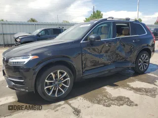 2018 Volvo XC90 Momentum with VIN YV4A22PK3J1322710, listed as a Copart auction lot 58595385 with 73,924 mi miles and Salvage title. Bid and sale history available at DreamBid. Image 1.