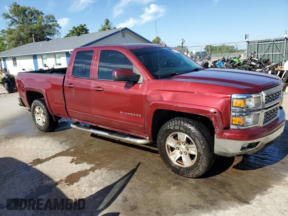 2015 Chevrolet Silverado 1500 LT with VIN 1GCRCREH4FZ196997, listed as a Copart auction lot 63144014 with 194,181 mi miles and Salvage Title. Bid and sale history available at carsss.com. Image 4.