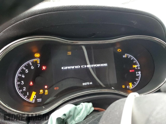 2018 Jeep Grand Cherokee High Altitude with VIN 1C4RJFCG3JC285146, listed as a Copart auction lot 44708795 with 64,275 mi miles and Salvage Title. Bid and sale history available at carsss.com. Image 9.