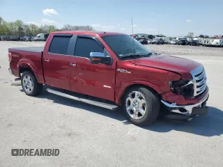2014 Ford F-150 XL with VIN 1FTFW1ET9EKF43117, listed as a Copart auction lot 52719035 with 85,218 mi miles and Salvage Title. Bid and sale history available at carsss.com. Image 4.