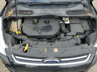 2014 Ford Escape Titanium with VIN 1FMCU9J90EUC89590, listed as a Copart auction lot 43985065 with 128,878 mi miles and Salvage Title. Bid and sale history available at carsss.com. Image 12.