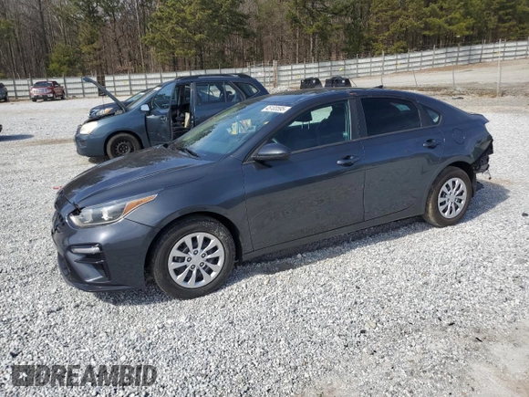 2019 Kia Forte LXS with VIN 3KPF24AD1KE005750, listed as a Copart auction lot 45103595 with 49,616 mi miles and Salvage title. Bid and sale history available at DreamBid. Image 1.