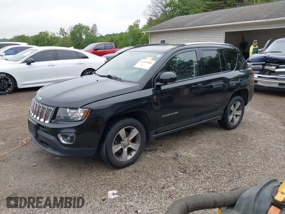 2017 Jeep Compass High Altitude with VIN 1C4NJDEB6HD213625, listed as a IAAI auction lot 42343006 with 75,120 mi miles and . Bid and sale history available at DreamBid. Image 19.