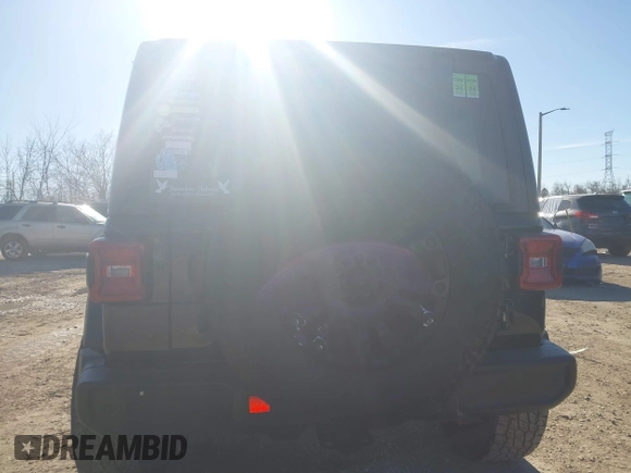 2018 Jeep Wrangler Unlimited Sahara z VIN 1C4HJXEG9JW216717, wystawiony jako IAAI lot #40908017 z przebiegiem 87 954 mil mil oraz . Historia ofert i sprzedaży dostępna na DreamBid. Obrazek 17.