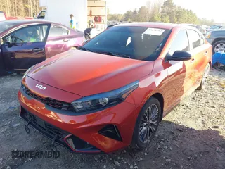 2022 Kia Forte GT-Line with VIN 3KPF54AD0NE500887, listed as a IAAI auction lot 41658792 with 17,925 mi miles and . Bid and sale history available at carsss.com. Image 2.