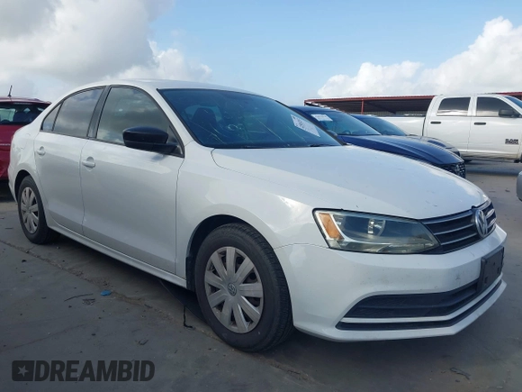 2015 Volkswagen Jetta S with VIN 3VW2K7AJ6FM309610, listed as a IAAI auction lot 42503253 with 125,170 mi miles and . Bid and sale history available at DreamBid. Image 1.