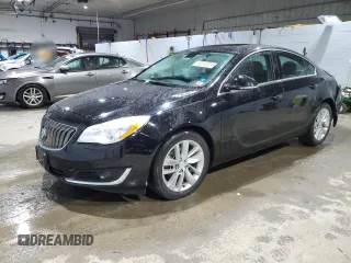 2016 Buick Regal with VIN 2G4GL5EX5G9192973, listed as a Copart auction lot 85910014 with 45,766 mi miles and Salvage Title. Bid and sale history available at DreamBid. Image 1.