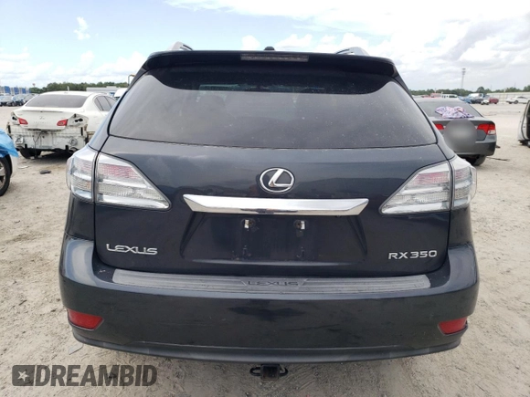 2010 Lexus RX 350 with VIN 2T2BK1BA2AC066146, listed as a Copart auction lot 56313715 with 145,467 mi miles and Salvage Title. Bid and sale history available at DreamBid. Image 6.