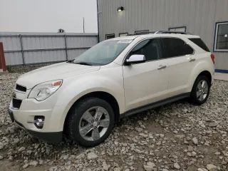 2013 Chevrolet Equinox LTZ z VIN 1GNFLGEK3DZ124941, wystawiony jako Copart lot #58809835 z przebiegiem 72 807 mil mil oraz Czysty tytuł • Clean title. Historia ofert i sprzedaży dostępna na DreamBid. Obrazek 1.