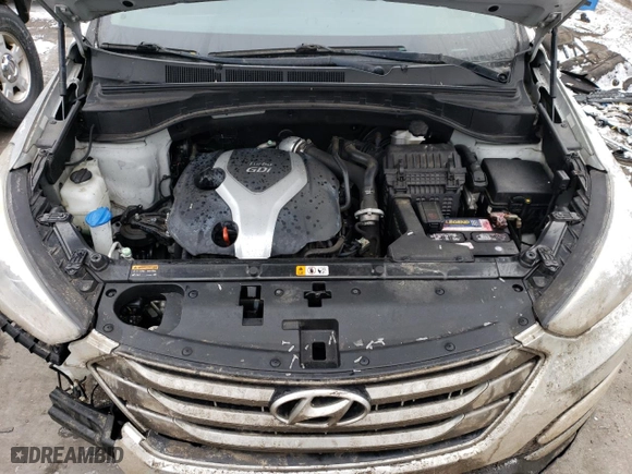 2016 Hyundai Santa Fe Sport with VIN 5XYZWDLA8GG310452, listed as a Copart auction lot 45964015 with 92,769 mi miles and Salvage Title. Bid and sale history available at carsss.com. Image 12.