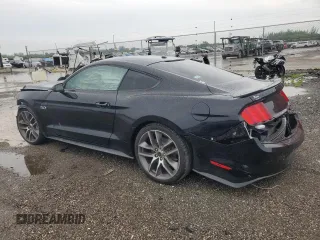 2017 Ford Mustang GT with VIN 1FA6P8CF8H5343017, listed as a Copart auction lot 71477464 with 86,846 mi miles and Salvage title. Bid and sale history available at DreamBid. Image 2.
