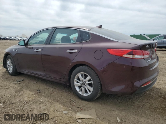 2017 Kia Optima LX z VIN 5XXGT4L32HG166565, wystawiony jako Copart lot #54510785 z przebiegiem 78 531 mil mil oraz Szkoda całkowita • Salvage title. Historia ofert i sprzedaży dostępna na DreamBid. Obrazek 2.