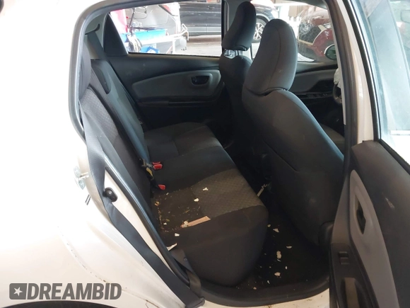 2015 Toyota Yaris L with VIN VNKKTUD38FA041692, listed as a IAAI auction lot 41158412 with Not Provided miles. Bid and sale history available at carsss.com. Image 8.