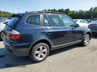 2008 BMW X3 3.0si with VIN WBXPC93428WJ08012, listed as a Copart auction lot 69658364 with 213,039 mi miles and Salvage Title. Bid and sale history available at carsss.com. Image 3.