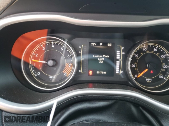 2015 Jeep Cherokee Latitude with VIN 1C4PJMCS6FW752940, listed as a Copart auction lot 49735044 with 80,172 mi miles and Salvage Title. Bid and sale history available at carsss.com. Image 9.
