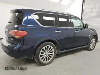 2016 Infiniti QX80 with VIN JN8AZ2NF1G9612821, listed as a Copart auction lot 51288225 with 126,301 mi miles and Clean Title. Bid and sale history available at carsss.com. Image 3.