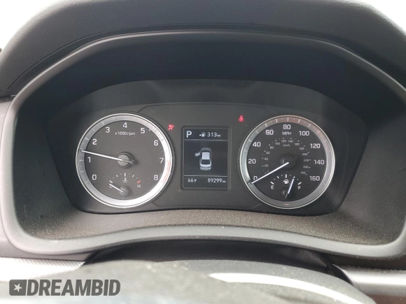 2019 Hyundai Sonata SE with VIN 5NPE24AF3KH752663, listed as a Copart auction lot 53132025 with 89,299 mi miles and Salvage Title. Bid and sale history available at carsss.com. Image 9.