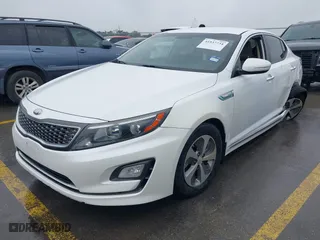 2014 Kia Optima Hybrid LX with VIN KNAGM4AD8E5067173, listed as a IAAI auction lot 41937734 with 121,209 mi miles. Bid and sale history available at carsss.com. Image 17.