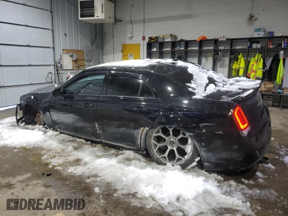 2016 Chrysler 300 with VIN 2C3CCABT3GH234127, listed as a Copart auction lot 44201905 with 56,280 mi miles and Salvage Title. Bid and sale history available at carsss.com. Image 2.