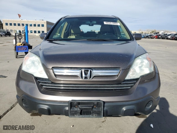 2009 Honda CR-V EX-L with VIN 5J6RE487X9L010168, listed as a Copart auction lot 49341905 with 151,035 mi miles and Salvage Title. Bid and sale history available at carsss.com. Image 5.
