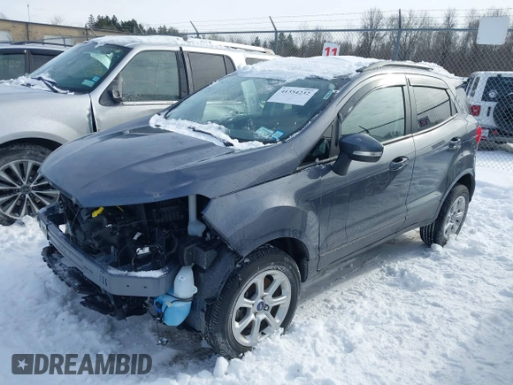 2022 Ford EcoSport SE with VIN MAJ6S3GL0NC466609, listed as a IAAI auction lot 41354232 with 16,757 mi miles and . Bid and sale history available at carsss.com. Image 20.
