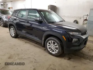 2021 Chevrolet TrailBlazer LS with VIN KL79MNSLXMB137101, listed as a Copart auction lot 78218284 with 25,975 mi miles and Salvage Title. Bid and sale history available at carsss.com. Image 4.