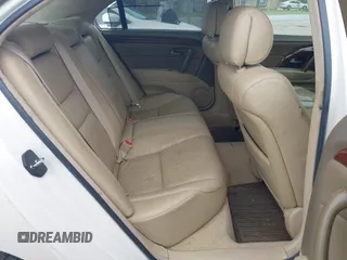 2008 Acura RL Tech Pkg with VIN JH4KB16658C000637, listed as a IAAI auction lot 42094677 with 1 mi miles. Bid and sale history available at carsss.com. Image 8.