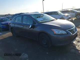 2013 Nissan Sentra SR with VIN 3N1AB7AP6DL689976, listed as a IAAI auction lot 41500587 with 90,925 mi miles and . Bid and sale history available at DreamBid. Image 1.