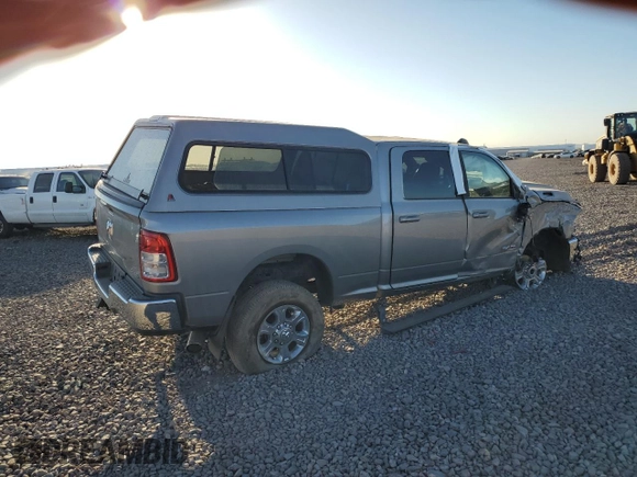 2022 Ram 2500 Big Horn with VIN 3C6UR5DLXNG254768, listed as a Copart auction lot 84797954 with 65,063 mi miles and Salvage Title. Bid and sale history available at carsss.com. Image 3.
