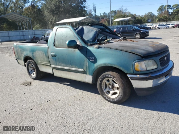 1998 Ford F-150 Standard with VIN 1FTZF1769WNA46251, listed as a Copart auction lot 75482874 with 228,701 mi miles and Salvage Title. Bid and sale history available at carsss.com. Image 4.