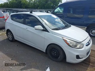 2012 Hyundai Accent GS with VIN KMHCT5AE3CU027147, listed as a IAAI auction lot 42715043 with 129,890 mi miles and . Bid and sale history available at DreamBid. Image 1.