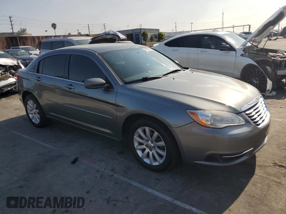 2012 Chrysler 200 Touring with VIN 1C3CCBBBXCN197107, listed as a Copart auction lot 54758675 with 261,819 mi miles and Salvage Title. Bid and sale history available at DreamBid. Image 4.
