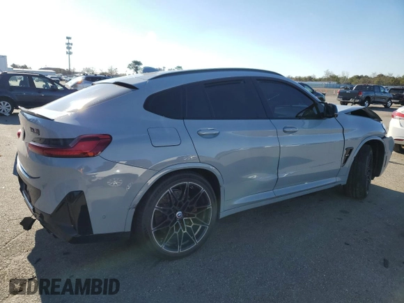 2024 BMW X4 M z VIN 5YM23EC01R9W18369, wystawiony jako Copart lot #82886254 z przebiegiem Nie podano mil oraz Szkoda całkowita • Salvage title. Historia ofert i sprzedaży dostępna na DreamBid. Obrazek 3.