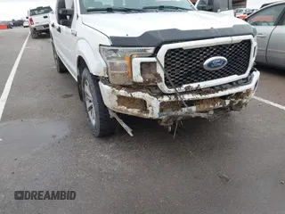 2018 Ford F-150 XL with VIN 1FTEW1E59JKD99284, listed as a IAAI auction lot 41203530 with 153,800 mi miles. Bid and sale history available at carsss.com. Image 6.