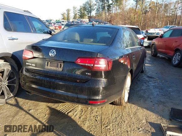 2016 Volkswagen Jetta Sedan 1.8T SEL with VIN 3VWL07AJXGM223308, listed as a IAAI auction lot 41440267 with 94,704 mi miles. Bid and sale history available at carsss.com. Image 4.