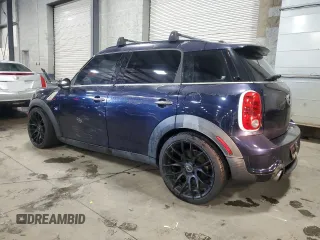 2011 MINI Countryman S with VIN WMWZC3C52BWM25644, listed as a Copart auction lot 58213835 with Not provided miles and Clean title. Bid and sale history available at DreamBid. Image 2.