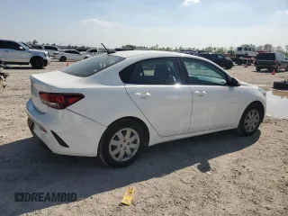 2023 Kia Rio S with VIN 3KPA24AD5PE626278, listed as a Copart auction lot 50579925 with 17,617 mi miles and Salvage Title. Bid and sale history available at carsss.com. Image 3.