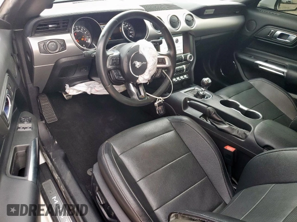 2019 Ford Mustang GT with VIN 1FA6P8CFXK5156823, listed as a Copart auction lot 64092215 with 29,224 mi miles and Salvage title. Bid and sale history available at DreamBid. Image 8.