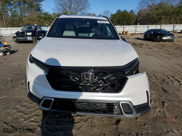 2025 Honda CR-V Hybrid Sport Touring with VIN 5J6RS6H9XSL033347, listed as a Copart auction lot 50122915 with 0 mi miles and Salvage Title. Bid and sale history available at carsss.com. Image 5.