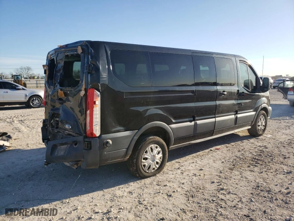 2015 Ford Transit Wagon XL with VIN 1FBZX2ZM5FKA16491, listed as a Copart auction lot 84695144 with 172,568 mi miles and Salvage Title. Bid and sale history available at carsss.com. Image 3.