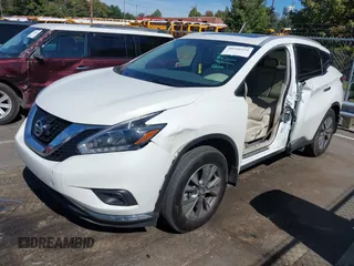 2018 Nissan Murano SL with VIN 5N1AZ2MGXJN202938, listed as a IAAI auction lot 40548424 with 56,237 mi miles and . Bid and sale history available at DreamBid. Image 22.