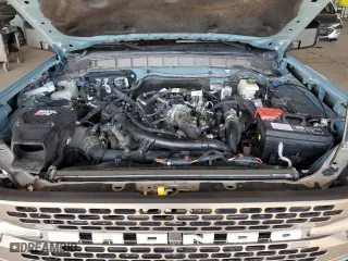 2023 Ford Bronco with VIN 1FMEE5DP3PLA85674, listed as a Copart auction lot 54697645 with 16,548 mi miles and Salvage Title. Bid and sale history available at carsss.com. Image 12.