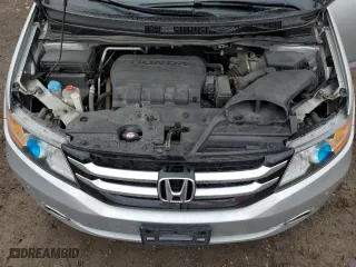 2015 Honda Odyssey Touring Elite with VIN 5FNRL5H98FB504479, listed as a Copart auction lot 48463355 with 62,442 mi miles and Salvage Title. Bid and sale history available at carsss.com. Image 12.